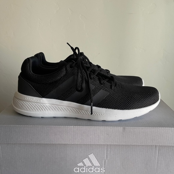 New in Box - Adidas Men’s Black Lite Racer 2.0 Sneakers - Picture 3 of 7